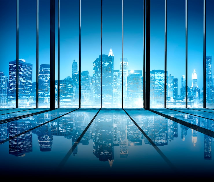 Escritório corporativo moderno